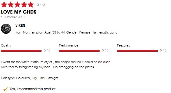 ghd Platinum+ Styler beoordeling